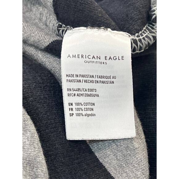 American Eagle Men’s Polo Medium Striped Nautical‎ Preppy Collegiate Cotton Dad - Picture 8 of 12